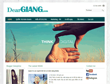 Tablet Screenshot of deargiang.com